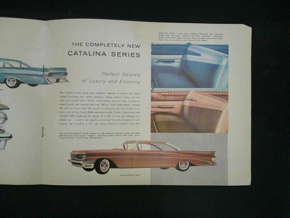 1959 Pontiac Sales Catalog | Merrick Auto Museum