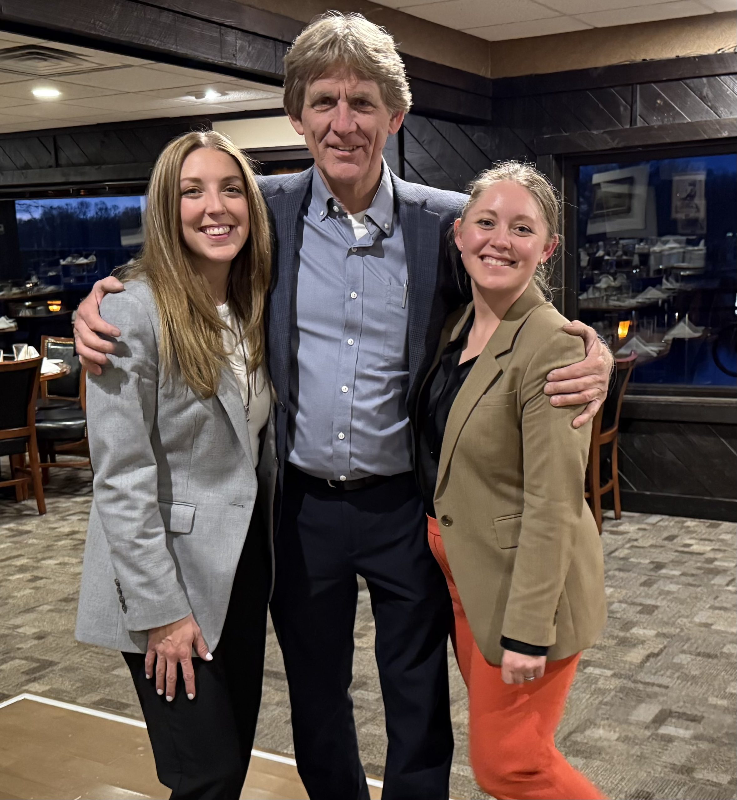 Russ Merrick and his Daughters