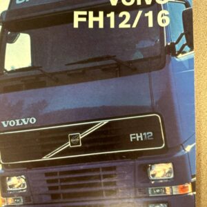 Blue Volvo FH12/16 Globetrotter XL truck, shown from the front with Volvo logo and grille visible.